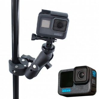 Giá đỡ ghi-đông xe máy cam hành động tương thích GoPro 12