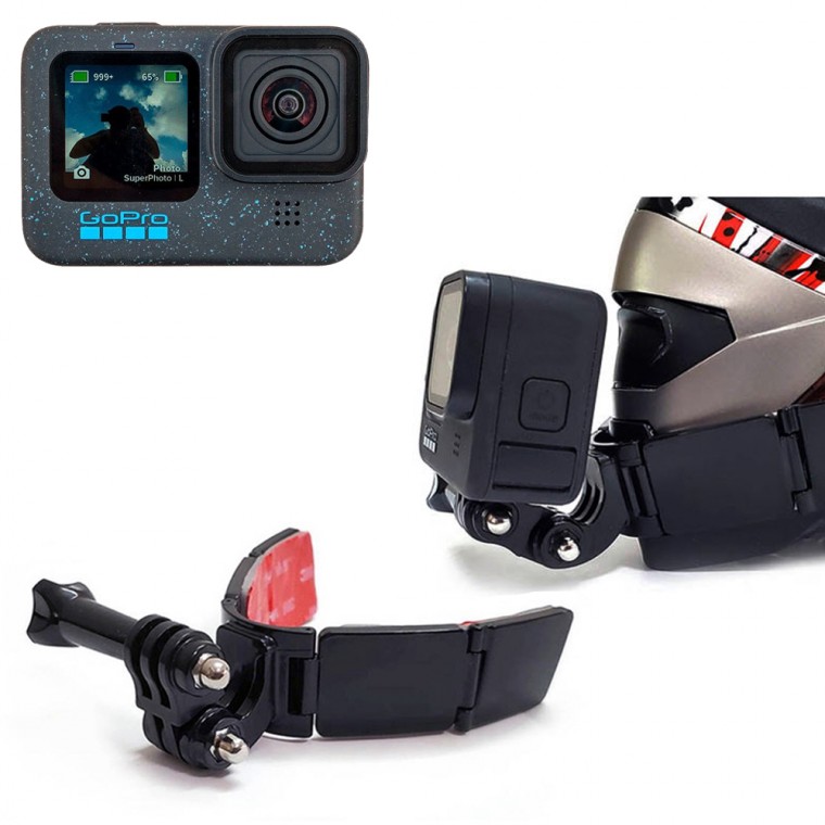 Giá dán toàn diện cho mũ bảo hiểm xe máy tương thích GoPro 12