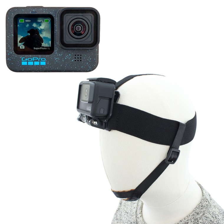 Dây đeo đầu chụp ảnh hành động tương thích với GoPro Hero 12