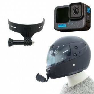 Giá đỡ mũ bảo hiểm toàn mặt cho xe đạp tương thích GoPro 12