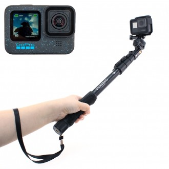 Gậy selfie chụp ảnh monopod cam hành động tương thích GoPro Hero 12