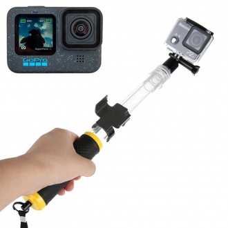 Gậy chụp ảnh selfie màu nước tương thích với GoPro Hero 12