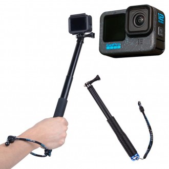 Gậy selfie monopod 4 tầng tương thích với GoPro Hero 12