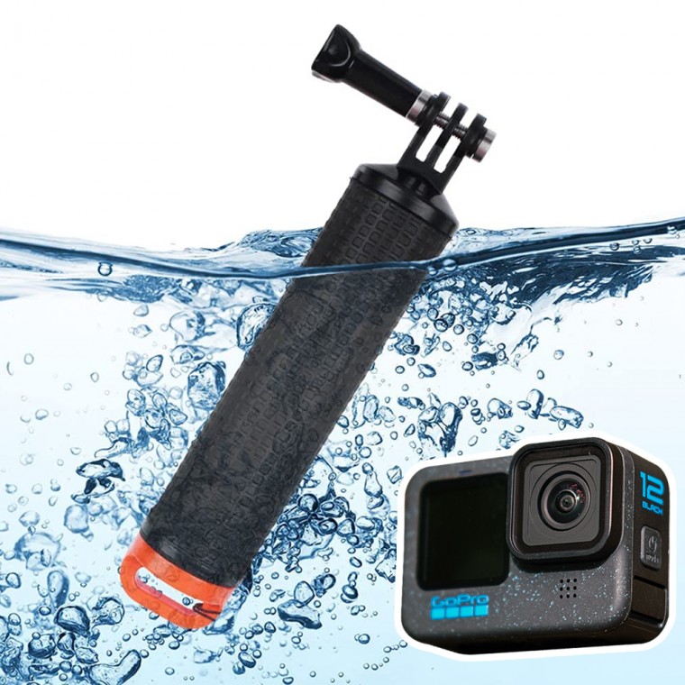 Gậy nổi selfie tương thích với GoPro Hero 12 với gậy chụp ảnh dưới nước