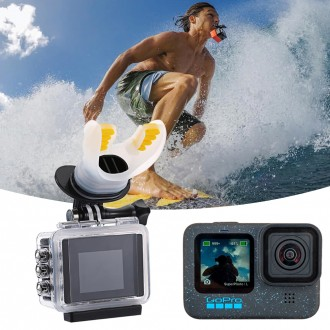 GoPro 12 Tương thích Action Cam Mouth Piece Mount Surfing