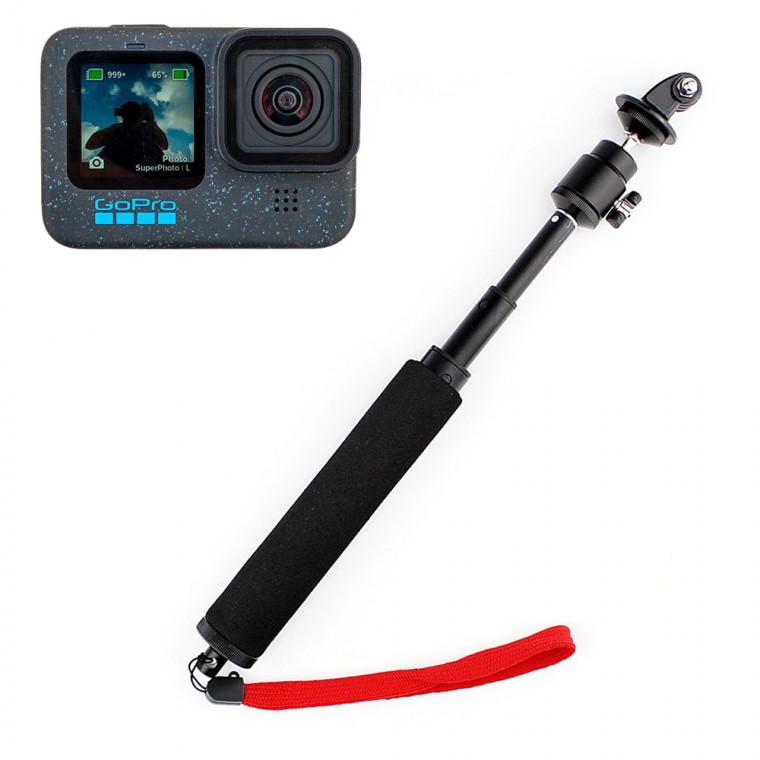 Gậy chụp ảnh selfie đầu bi tương thích GoPro Hero 12