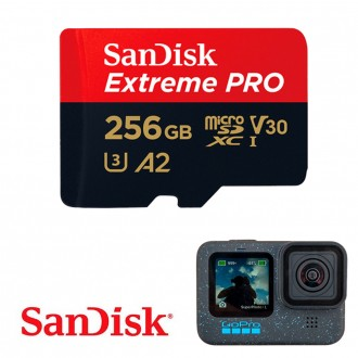 Thẻ lưu trữ Micro SD tương thích GoPro 12 256GB