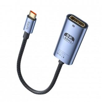 Soopii USB-C sang DP 1.4 8K HDR Giới tính CDF86A