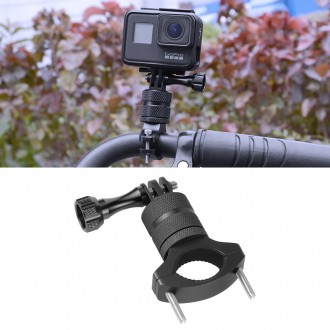 Giá đỡ phụ kiện ghi đông xe đạp xoay Action Cam