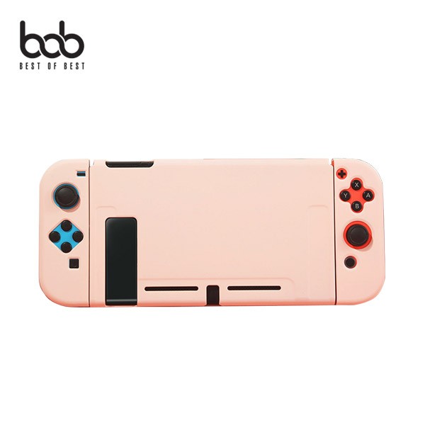 Hộp bảo vệ da cứng màu pastel tương thích với Nintendo Switch