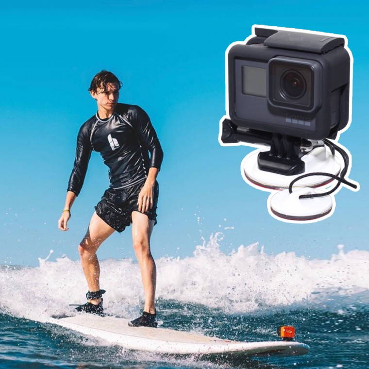 Action Cam Deck Mount Ván lướt sóng Osmo GoPro 11 Tương thích