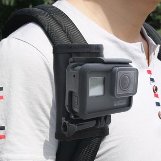 Giá đỡ túi đeo ba lô Action Cam tương thích với GoPro 11 10 9