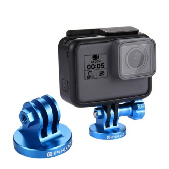 PULUZ PU145 Action Cam Tương thích Khóa tháo nhanh Màu kim loại Gắn GoPro Hero Osmo Action Đế cố định