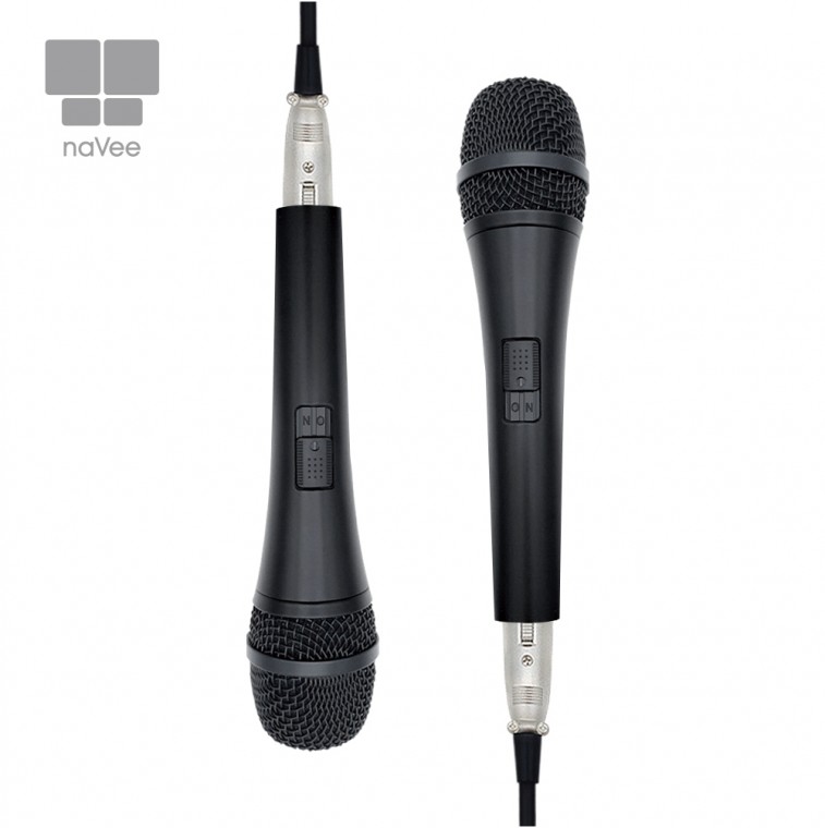 Micro động có dây Navi NV68-MIC10 Micro có dây