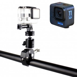 Giá đỡ kẹp đầu bóng cam hành động tương thích GoPro 11 Mini