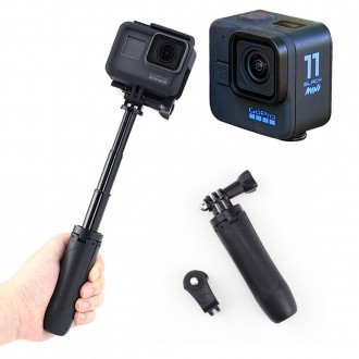 GoPro 11 Mini Tương thích Shorty Monopod Selfie Stick Action Cam