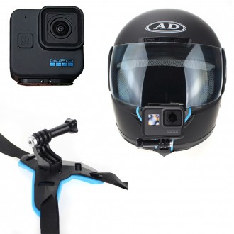 Dây đeo gắn toàn bộ mặt mũ bảo hiểm tương thích GoPro 11 Mini