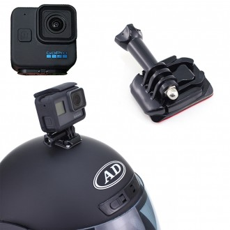 Giá dán cong cho mũ bảo hiểm cam hành động tương thích GoPro 11 Mini