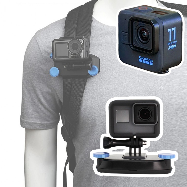 Dây đeo túi tương thích GoPro 11 Mini Ba lô kẹp đai gắn