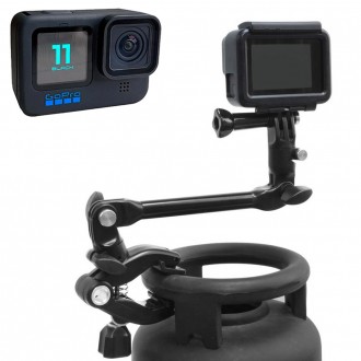 Giá đỡ nhạc cụ trống tương thích GoPro 11 màu đen