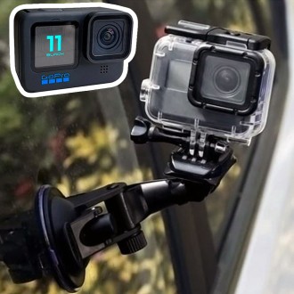 Hộp đen xe hơi GoPro 11 màu đen tương thích Action Cam