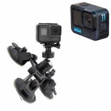 Hộp đen gắn kính ô tô tương thích GoPro 11 màu đen