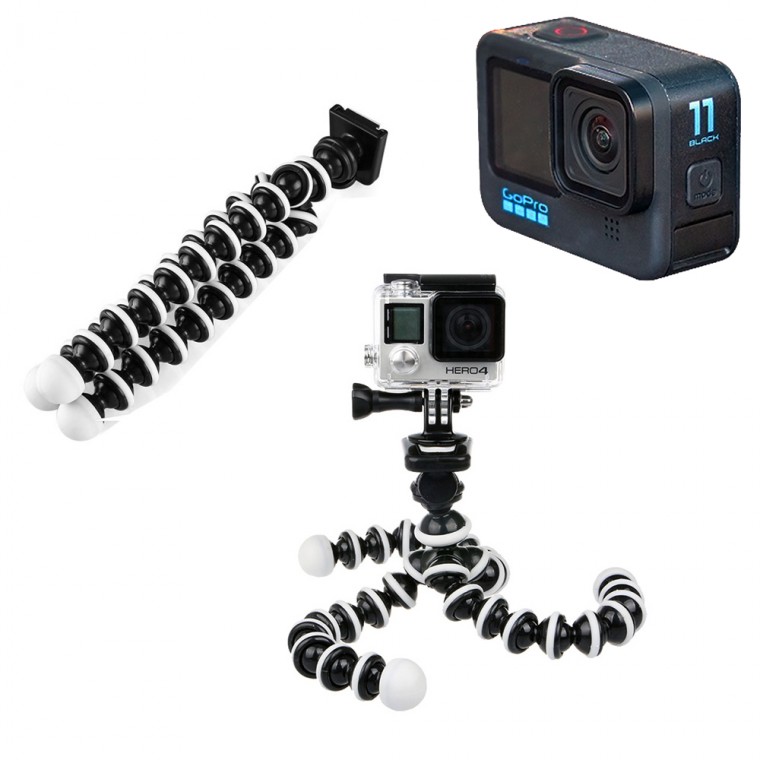 GoPro 11 Black Tương thích Gorilla Medium Tripod Monopod