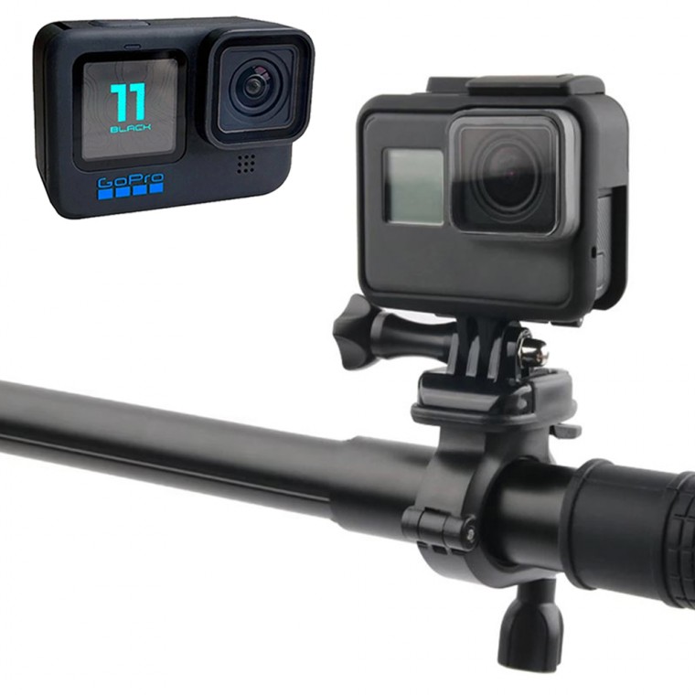 GoPro 11 Black Tương thích Action Cam Xe đạp gắn trên tay lái