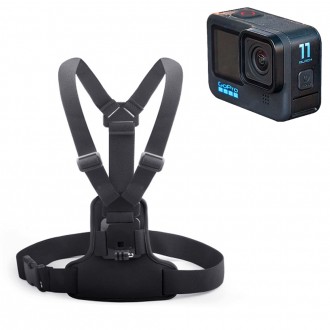 Giá đỡ dây đeo trên vai GoPro 11 màu đen tương thích