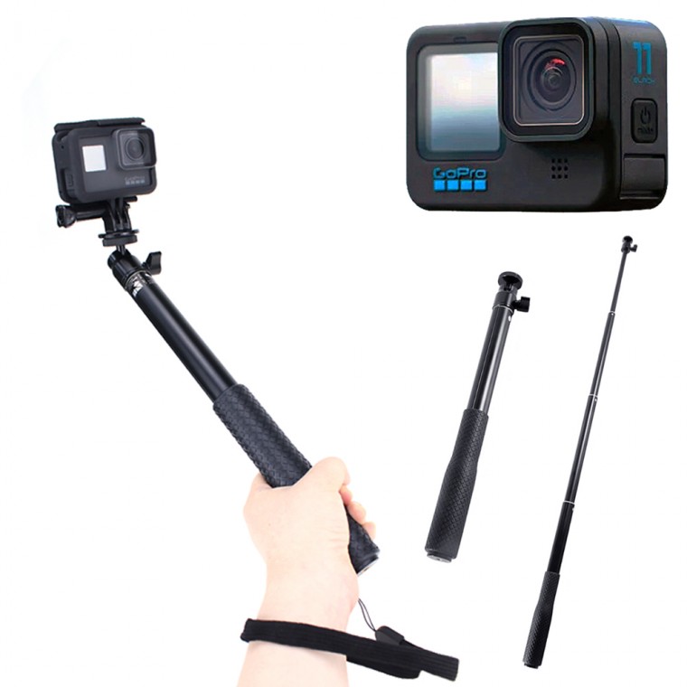 GoPro 11 Black Tương thích Ballhead Selfie Stick Monopod Action Cam