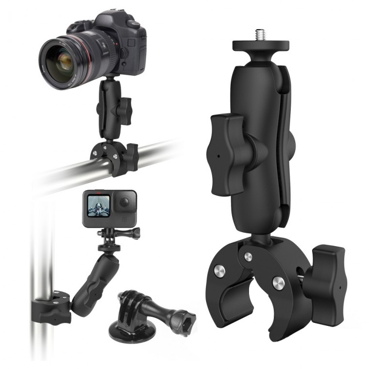 Giá đỡ xe đạp Action Cam Osmo GoPro Ram Mount Tương thích