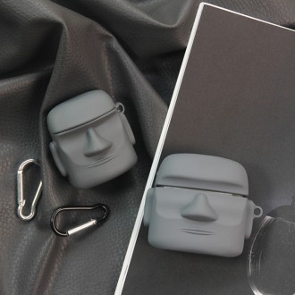 Hộp đựng AirPod Cubling/AirPod/Đá Moai