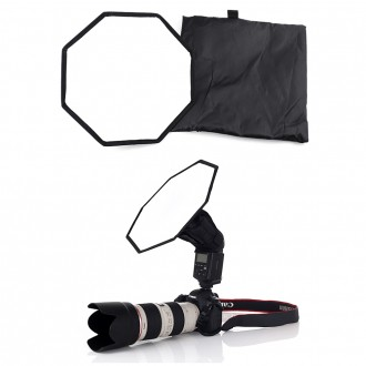 Camera Flash Softbox Đèn LED nhấp nháy 30cm