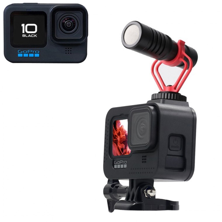 Hộp đựng giày nóng Skeleton tương thích GoPro 10 GOPRO10