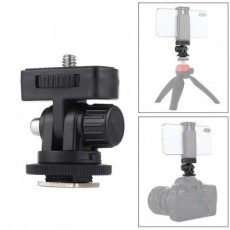 Máy ảnh DSLR Action Cam Hot Shoe Micro Đèn LED Góc đầu