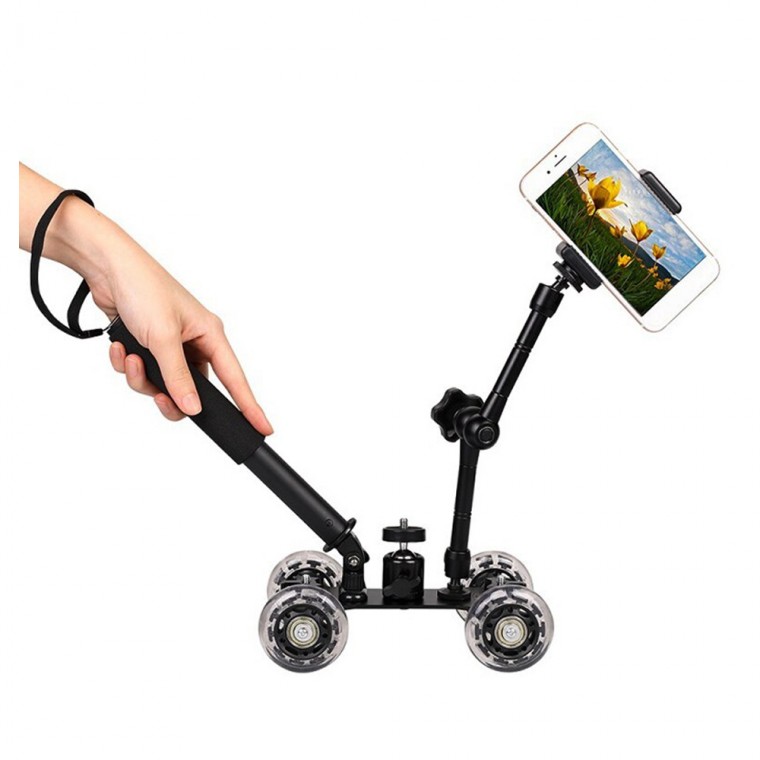 Máy ảnh DSLR trượt dolly dolly thiết bị chụp cánh tay ma thuật