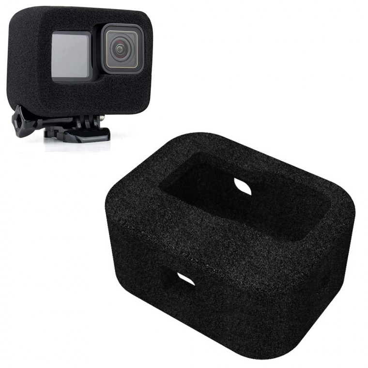 GoPro Hero 9 Foam Shield Tiếng Ồn Gió Xốp Chống Gió Cách Âm