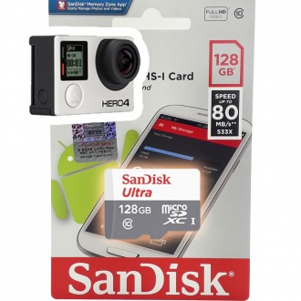 Thẻ nhớ 128GB SanDisk Micro SD Sony Action Cam