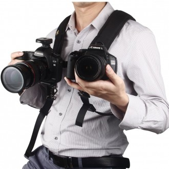 Máy ảnh DSLR không gương lật Nhiều dây đeo Dây đeo vai kép