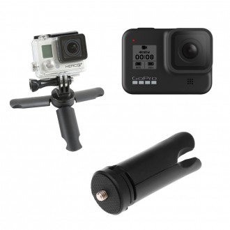 GoPro Hero 9 Action Cam Mini Tay cầm Tripod Tay cầm Shorty GoPro 9 GoPro 8 GoPro 7 GOPRO9 Đen Phụ kiện tương thích