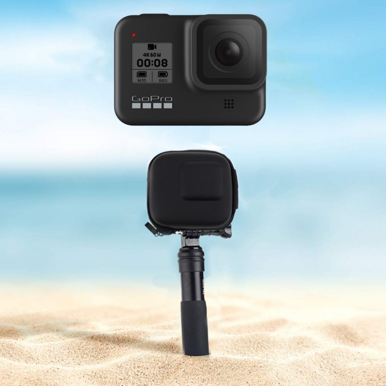 GoPro Hero 9 Action Cam Túi đựng chuyên dụng Túi đựng mini GoPro 9 GoPro 8 GoPro 7 GOPRO9 Đen Phụ kiện tương thích