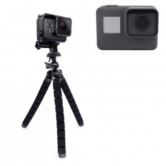 GOPRO HERO 9 Action Cam Khớp Chân Bạch Tuộc Lớn Gorilla GoPro 9 GoPro 8 GoPro 7 GOPRO9 Đen Phụ Kiện Tương Thích