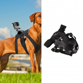 GoPro Hero 9 Dog Mount Pet Dog Body GoPro 9 GoPro 8 GoPro 7 GOPRO9 Đen Phụ kiện tương thích