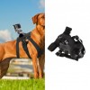 GoPro Hero 9 Dog Mount Pet Dog Body GoPro 9 GoPro 8 GoPro 7 GOPRO9 Đen Phụ kiện tương thích