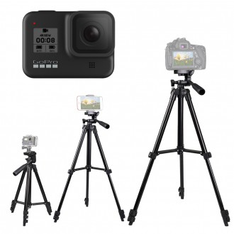 GoPro Hero 9 Action Cam Điện thoại thông minh Camera Tripod GoPro 9 GoPro 8 GoPro 7 GOPRO9 Đen Phụ kiện tương thích