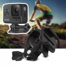 GoPro Hero 9 Xe Đạp Tay Lái Xe Đạp Cực Gắn Cần GoPro 9 GoPro 8 GoPro 7 GOPRO9 Đen Phụ Kiện Tương Thích