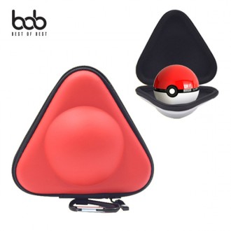 bob NS Let's Go Pikachu Monster Ball Triangle Case