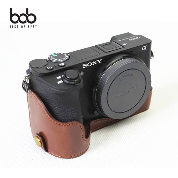 bob SONY Bao da máy ảnh Sony A6500 Rapid Fire Half Case