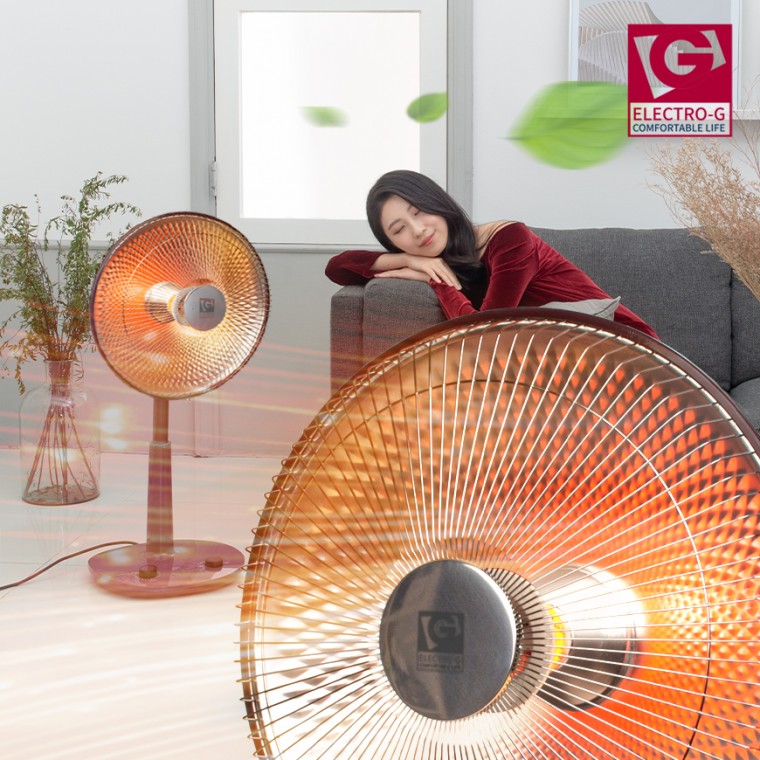 Lò sưởi gốm đứng Bếp điện văn phòng EGH-SH100S