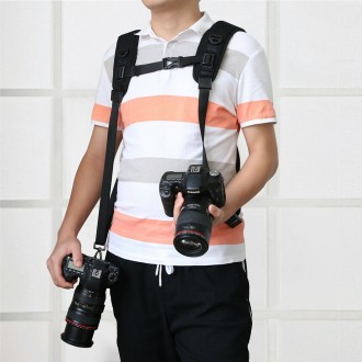 Sử dụng đồng thời hai máy ảnh DSLR Dây đeo nhanh kép kép hai điểm